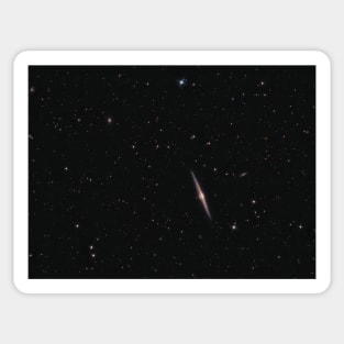 Needle Galaxy (NGC 4565) in Coma Berenices Sticker